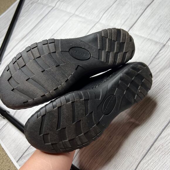 G.H. Bass & Co. Bradshaw Loafers Shoes Black Leather Slip-On Round Toe Sz 7 W - Picture 7 of 8